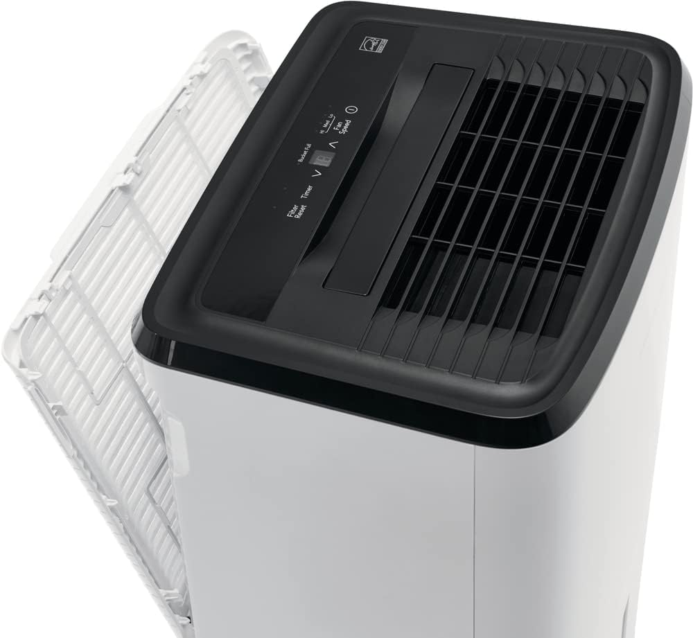 Frigidaire 35 Pint Dehumidifier, 3,000 Square Foot Coverage, 1.7 Gallon Bucket Capacity, Continuous Drain Option-6