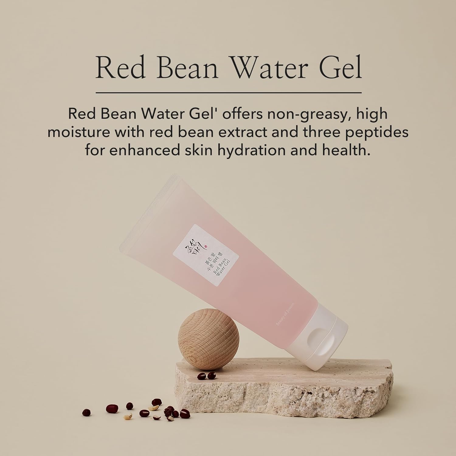 Beauty of Joseon Red Bean Water Gel Hydrating Peptide Hydro Boost Moisturizer for Acne Prone Dry Skin, Korean Skin Care for Men and Women, 100ml, 3.38 fl.oz-1