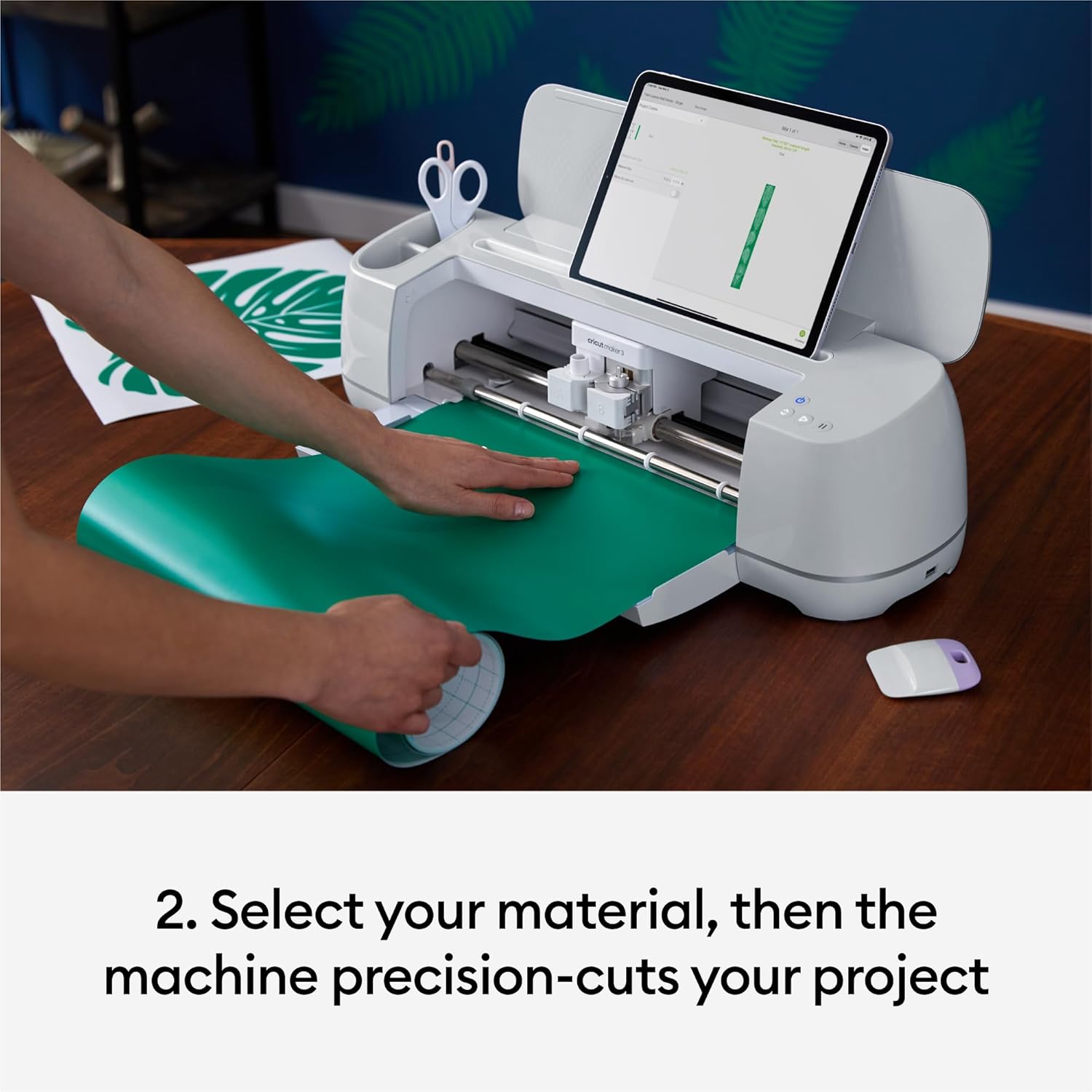 Cricut Maker 3 & Digital Content Library Bundle - Includes 30 images in Design Space App - Smart Cutting Machine, 2X Faster & 10X Cutting Force, Cuts 300+ Materials, Blue-4