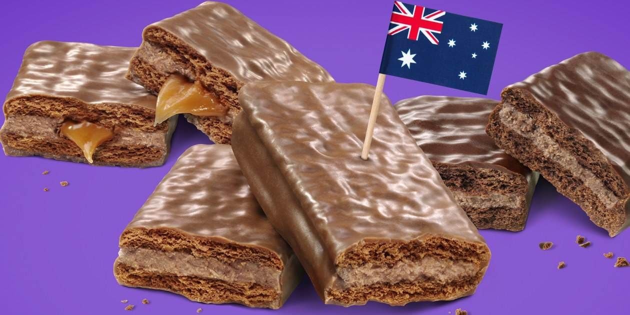 Tim Tam Chocolate Biscuits - 6 Pack - 2 x Original, 1 x Dark, 1 x Double Coat, 1 x Chewy Caramel, 1 x White - Made in Australia-3