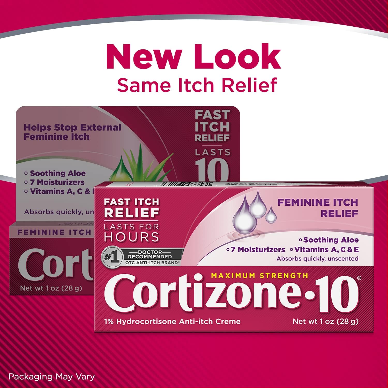 Cortizone 10 Maximum Strength Feminine Itch Cream, 1% Hydrocortisone, 1 oz.-1