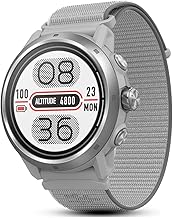 COROS APEX 2 Pro Outdoor GPS Watch, 1.3" Sapphire Titanium, 24-Day Battery Life, Dual-Freq GPS, On-Wrist Navigation, Offline Maps, Heart Rate Monitor, Track Sleep, Running, Biking, Climbing-Grey