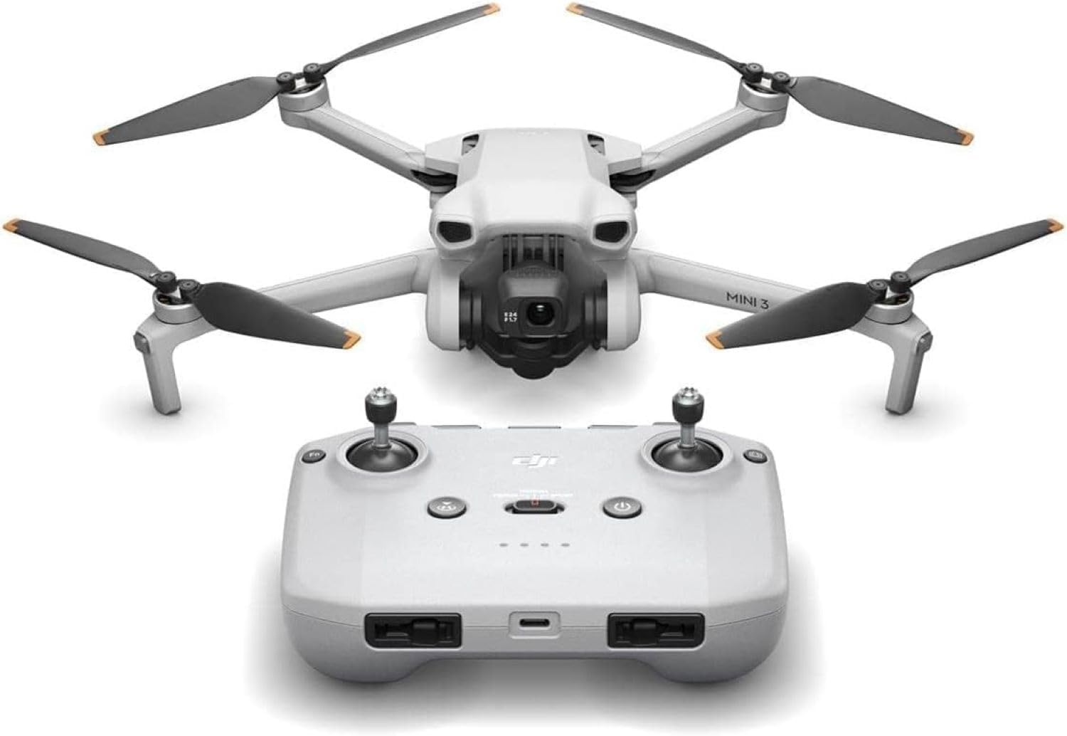 DJI Mini 3, Drones with Camera for Adults 4K, 38-min Flight Time, up to 32800ft (10km) Video Transmission, True Vertical Shooting, GPS Auto Return Integrated, Mini Drone with Camera for Beginners-0