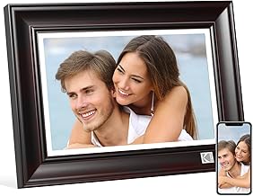 KODAK WiFi Digital Picture Frame, 1920 x 1200 HD Touchscreen Digital Photo Frame, 10.1 Inches Intelligent Electronic Picture Frame with 32 GB Memory