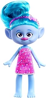 Mattel DreamWorks Trolls Band Together Trendsettin’ Fashion Dolls, Chenille with Vibrant Hair & Accessory, Toys Inspired by the Movie