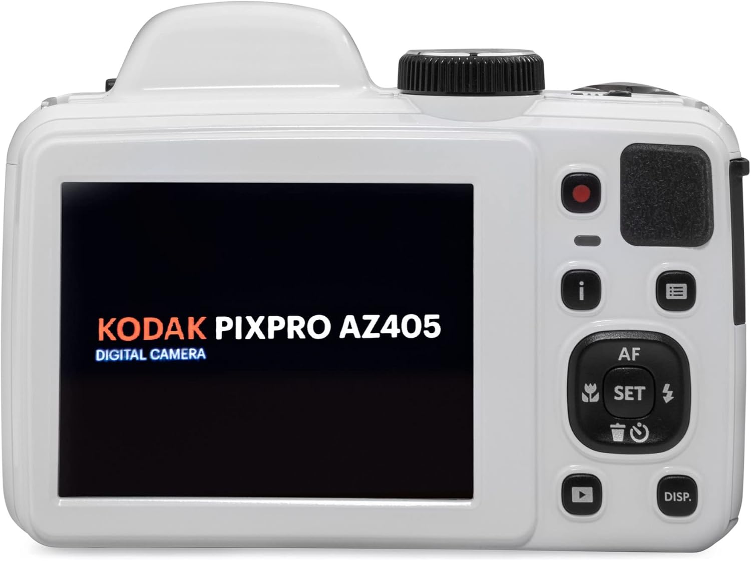 KODAK PIXPRO AZ405-WH 20MP Digital Camera 40X Optical Zoom 24mm Wide Angle Lens Optical Image Stabilization 1080P Full HD Video 3" LCD Vlogging Camera (White), Full Frame-6