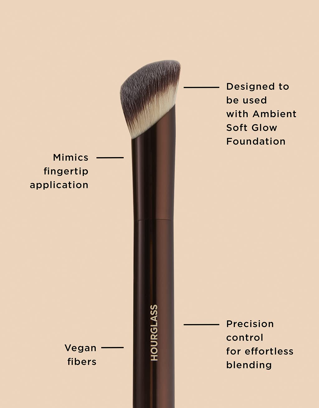 Hourglass Ambient Soft Glow Foundation Brush-2