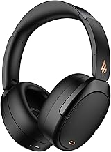 Edifier WH950NB Active Noise Cancelling Headphones, Bluetooth 5.3 Wireless LDAC Hi-Res Audio, 55 Hours Playtime, Google Fast Pairing for Android, Dual Device Connection, App Control, Black