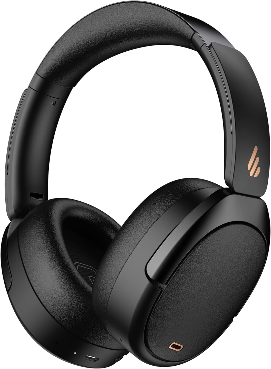 Edifier WH950NB Active Noise Cancelling Headphones, Bluetooth 5.3 Wireless LDAC Hi-Res Audio, 55 Hours Playtime, Google Fast Pairing for Android, Dual Device Connection, App Control, Black-0