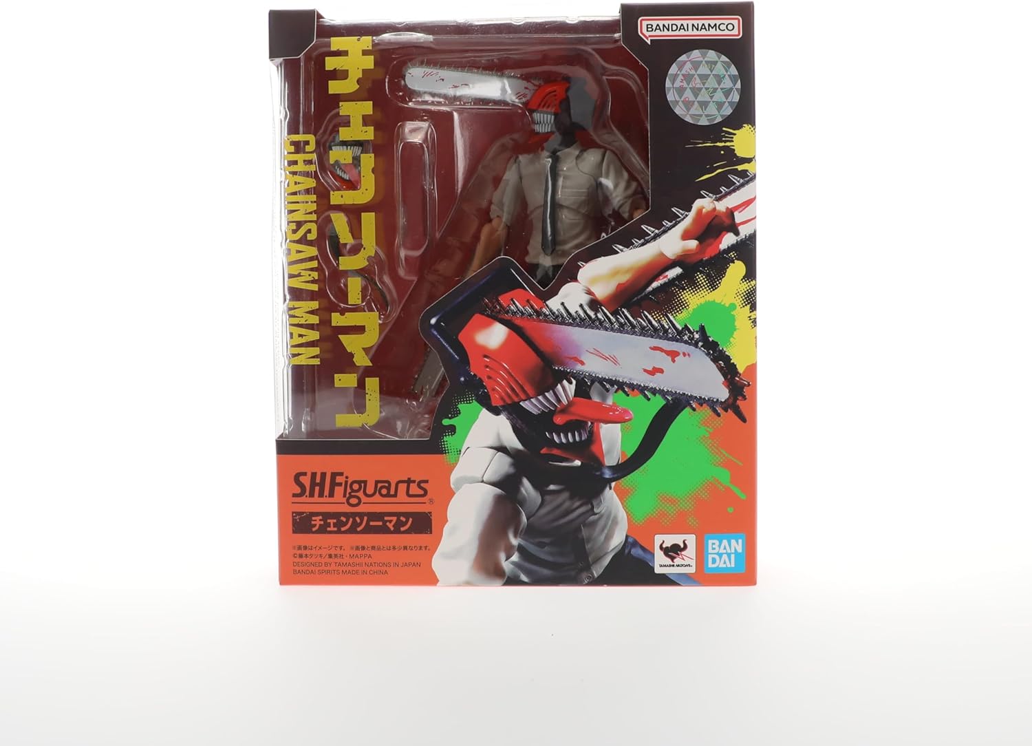 TAMASHII NATIONS - Chainsaw Man - Chainsaw Man, Bandai Spirits S.H.Figuarts Action Figure-1