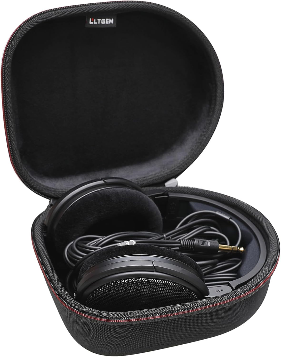 Hard Travel Carrying Case for Sennheiser Consumer Audio HD 560 S, 599 SE, Momentum 4, 280 Pro, 599, 569, 450BT, 660S2, 600, ACCENTUM Headphones, Black-0