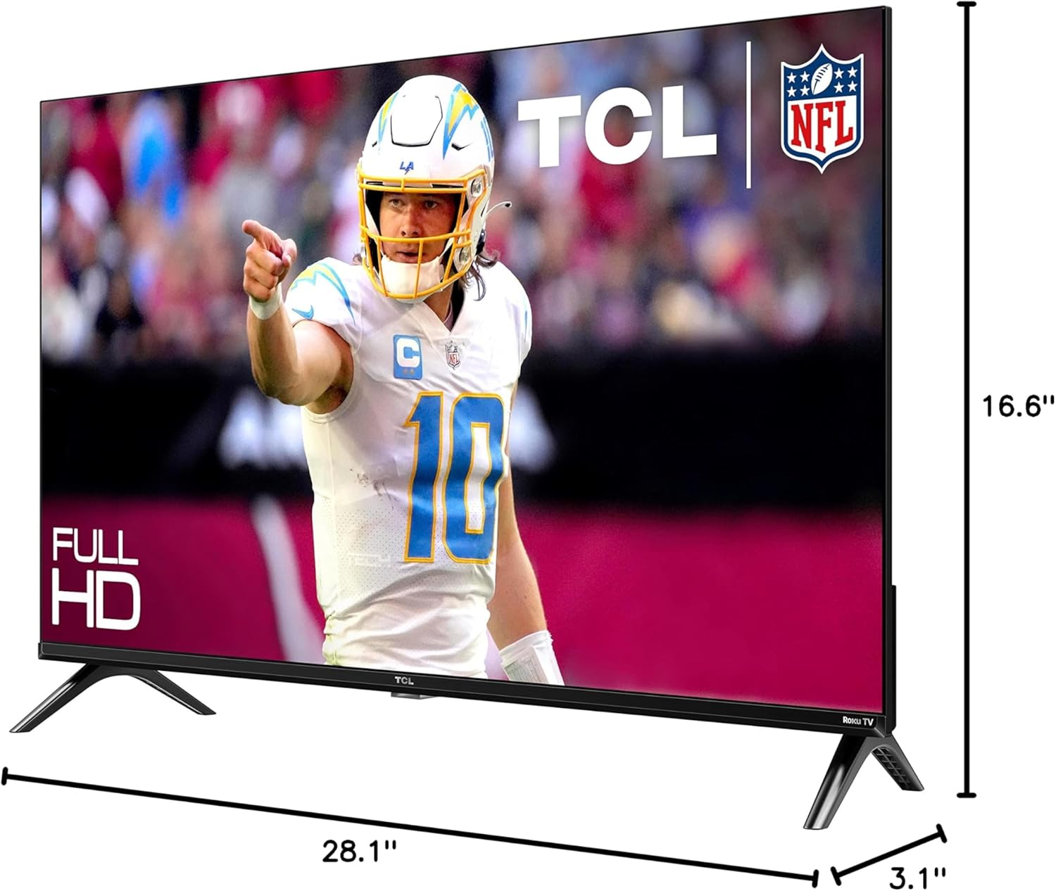 TCL 32-Inch Class S3 1080p LED Smart TV with Roku TV (32S350R, 2023 Model), Compatible with Alexa, Google Assistant, and Apple HomeKit Compatibility, Streaming FHD Television,Black-16