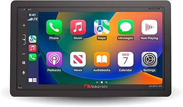 Nakamichi NA3625-W6 6.8” Mechless Receiver Compatible with Wireless Carplay & Android Auto