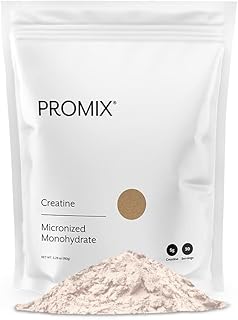 Promix Creatine Monohydrate Powder, 5g of Micronized Creatine Supplement per Serving, Supports Muscle Growth & Recovery, Keto Friendly, Unflavored - 30 Servings