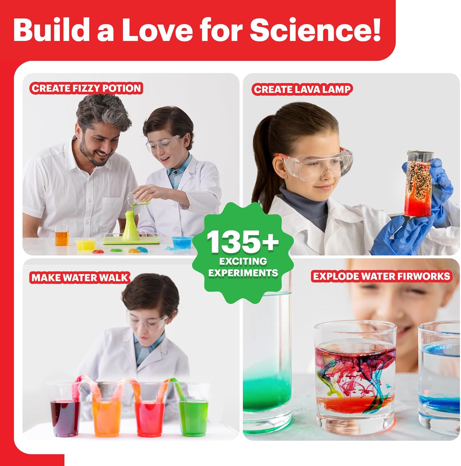 Doctor Jupiter Science Kit for Kids Ages 8-9-10-11-12-13-14| Birthday Gift Ideas for Boys & Girls 8+ Years Old | STEM Toy with 135+ Experiments| Learning & Educational Kits-1