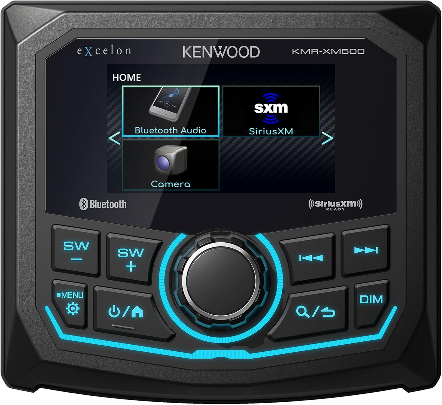 Kenwood KMR-XM500 eXcelon Marine & Motorsport Waterproof Digital Media Receiver with Corrosion Resistance & Bluetooth-1