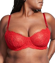 Victoria's Secret Women's Dream Angels Wicked Unlined Balconette Bra, Bras for Women (32A-38DDD)