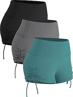 CADMUS Athletic Booty Shorts for Women 3 Pack High Waisted Workout Pro