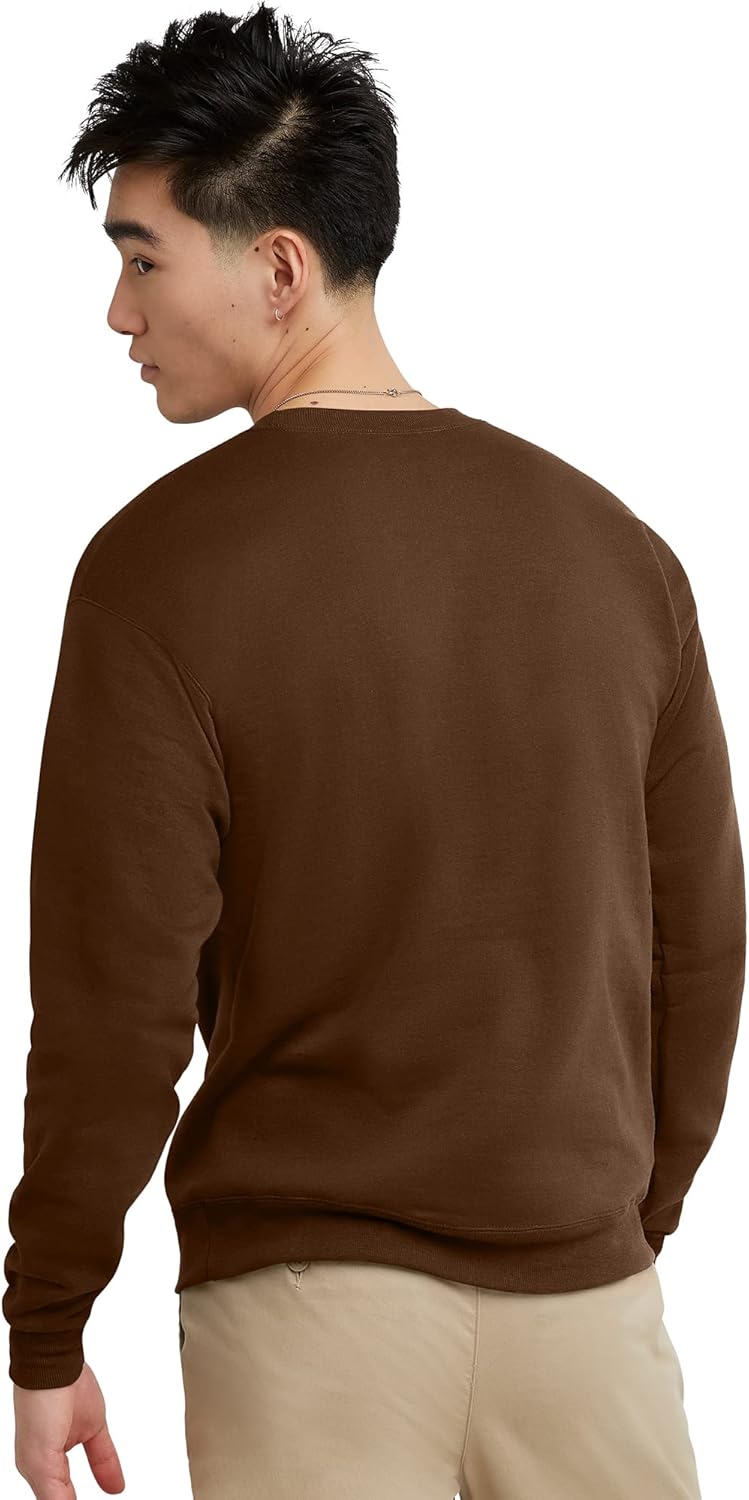 Hanes EcoSmart Fleece, Cotton-Blend Pullover, Crewneck Sweatshirt for Men (1 Or 2 Pack)-1