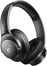 Soundcore by Anker Q20i Hybrid Active Noise Cancelling Headphones, Wireless Over-Ear Bluetooth, 40H Long ANC Playtime, Hi-Res Audio, Big Bass, Customize via an App, Transparency Mode