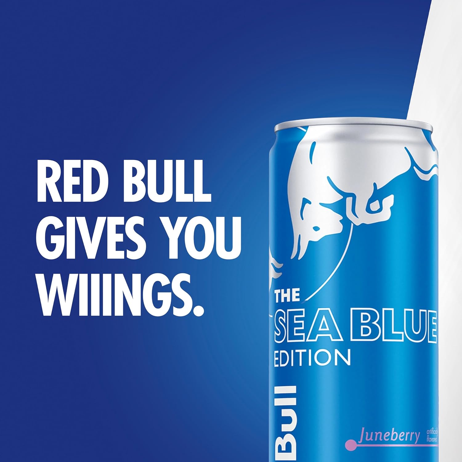 Red Bull Sea Blue Edition Energy Drink, Juneberry, with 114mg Caffeine plus Taurine & B Vitamins, 12 Fl Oz, Pack of 24 Cans-3