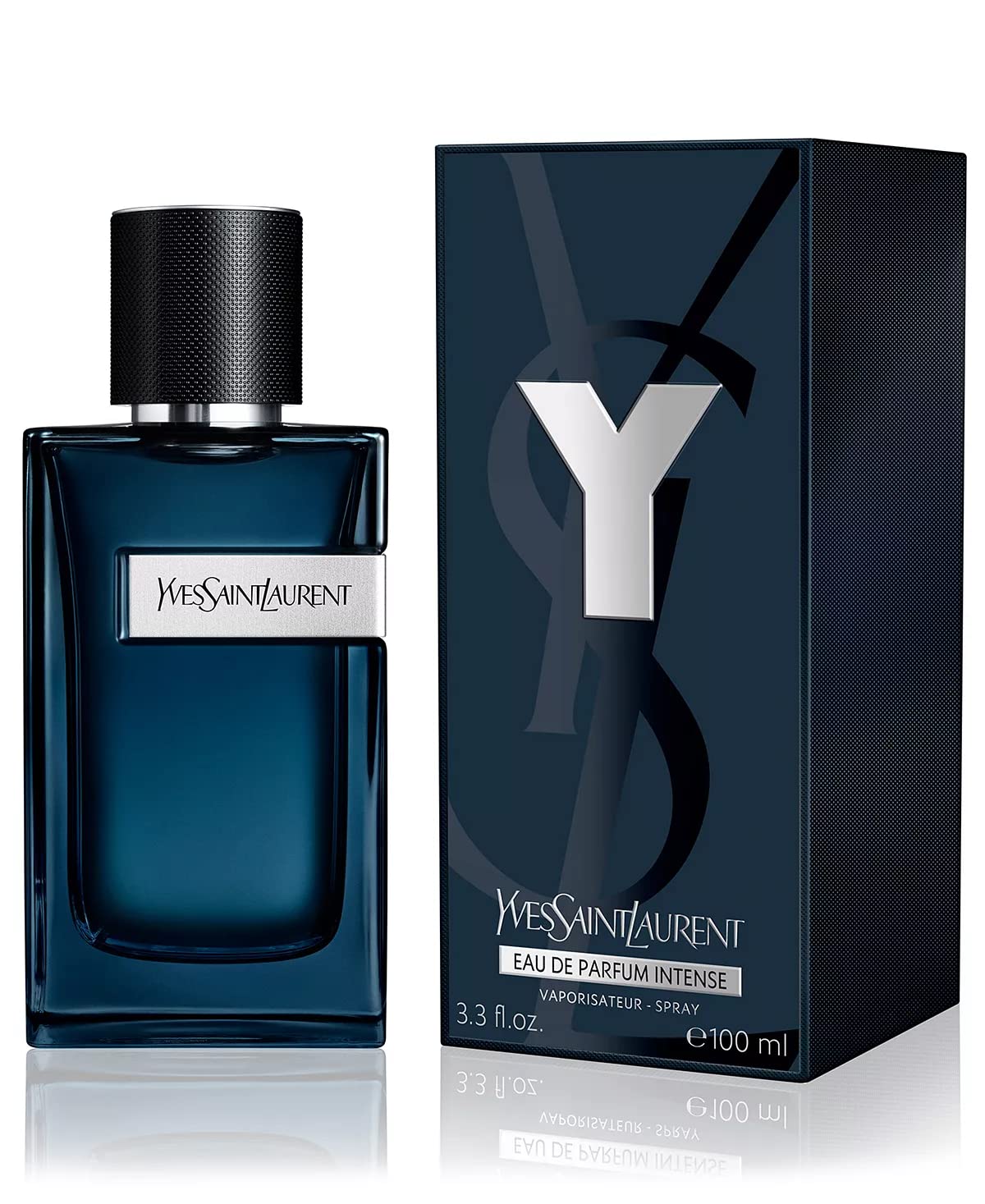 Yves Saint Laurent Y Eau De Parfum Intense Spray for Men, 3.4 Ounce (New 2023)-1