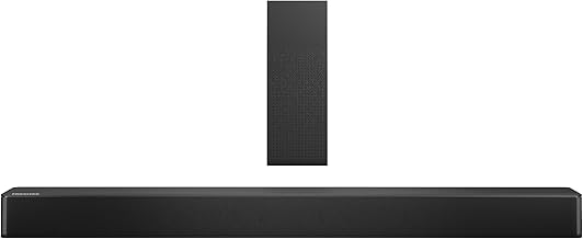 Hisense HS2100 2.1 Ch 240W Sound Bar with Wireless Subwoofer - DTS Virtual X, Dolby Audio, Ezplay, 6 EQ Modes, HDMI ARC, Bluetooth 5.3