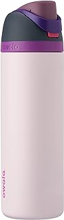 Owala FreeSip Insulated Stainless Steel Water Bottle with Straw for Sports and Travel, BPA-Free, 40oz, Dreamy field