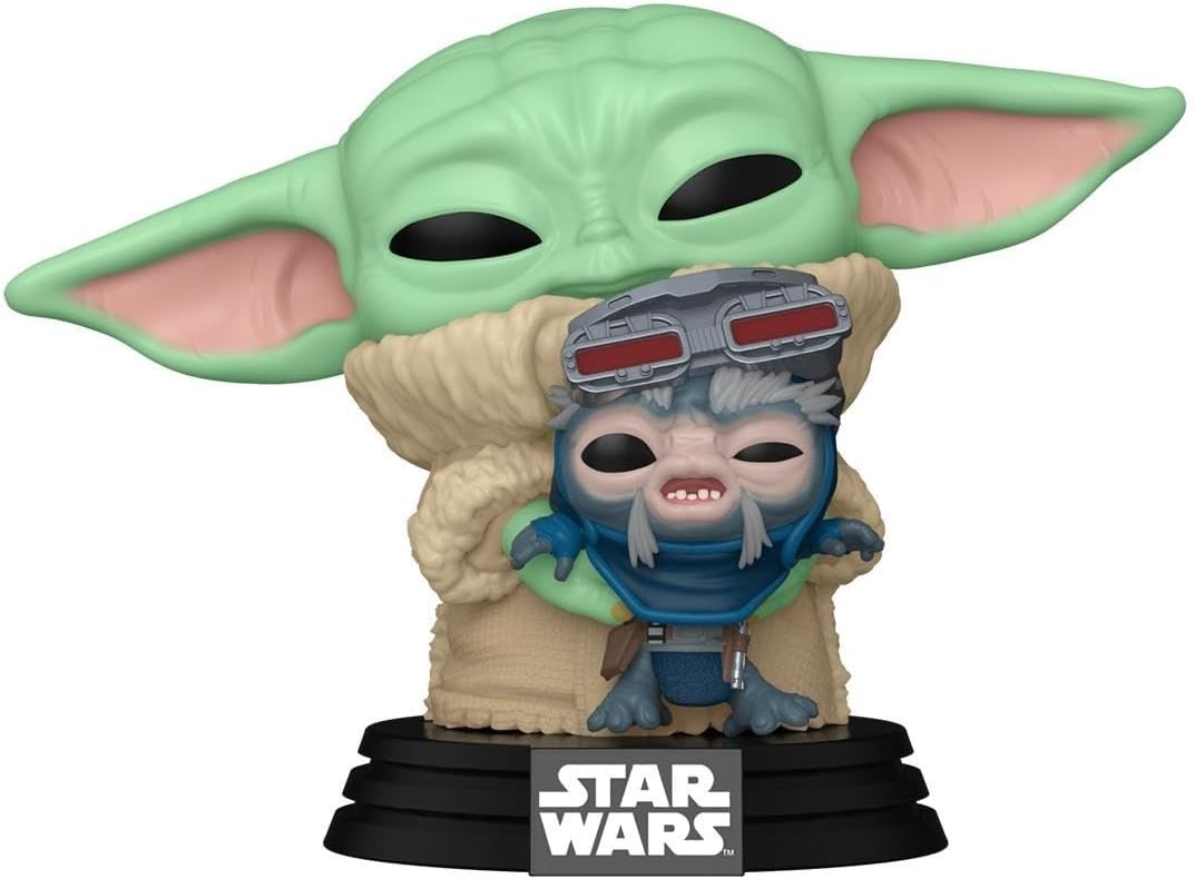 Funko Pop! Star Wars: Mandalorian - Grogu with Anzellan Droidsmith, Amazon Exclusive-1