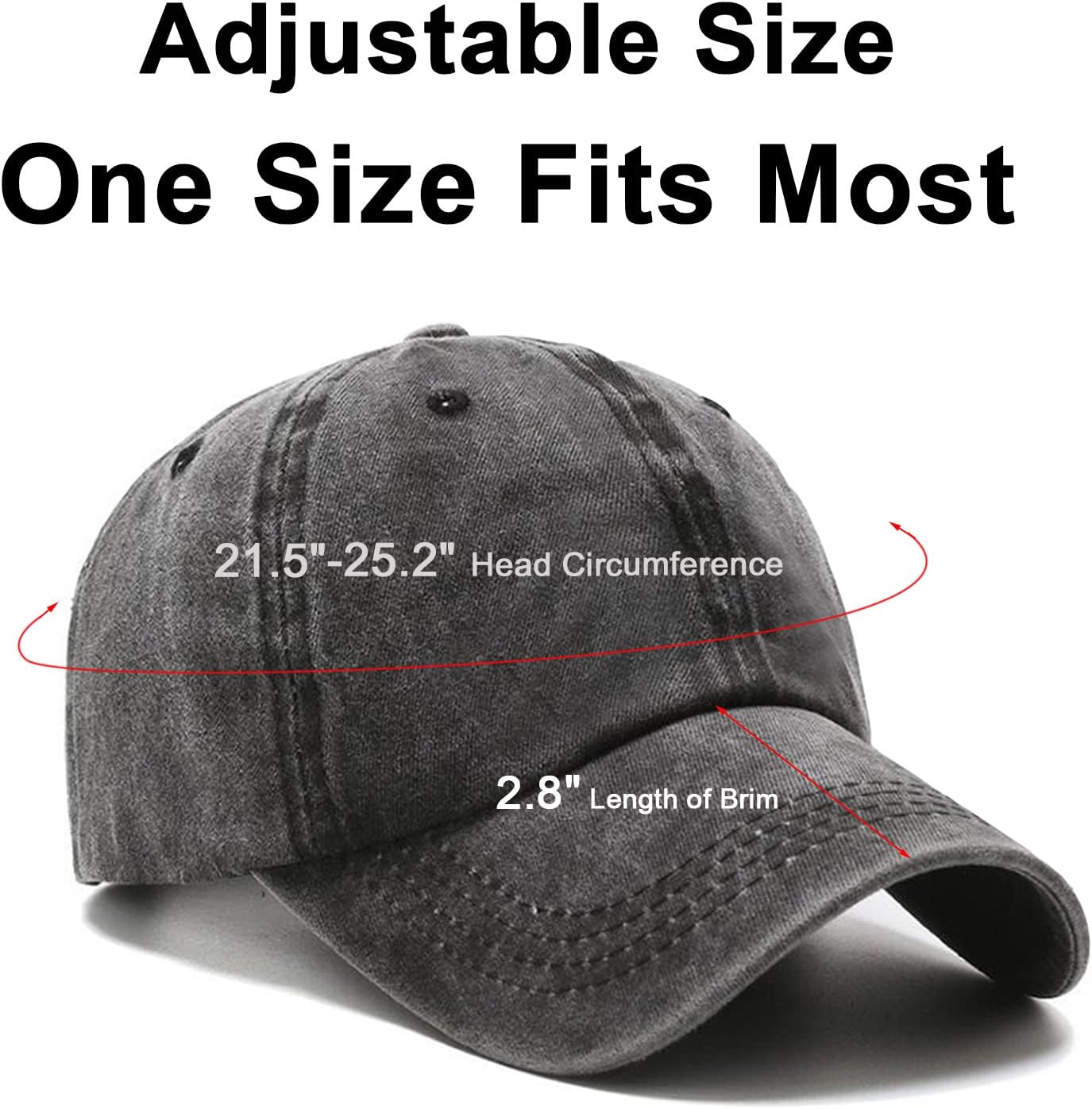 NPJY Baseball Cap Golf Dad Hat Adjustable Original Classic Low Profile Cotton Hat Unconstructed Plain Cap Men Women-1