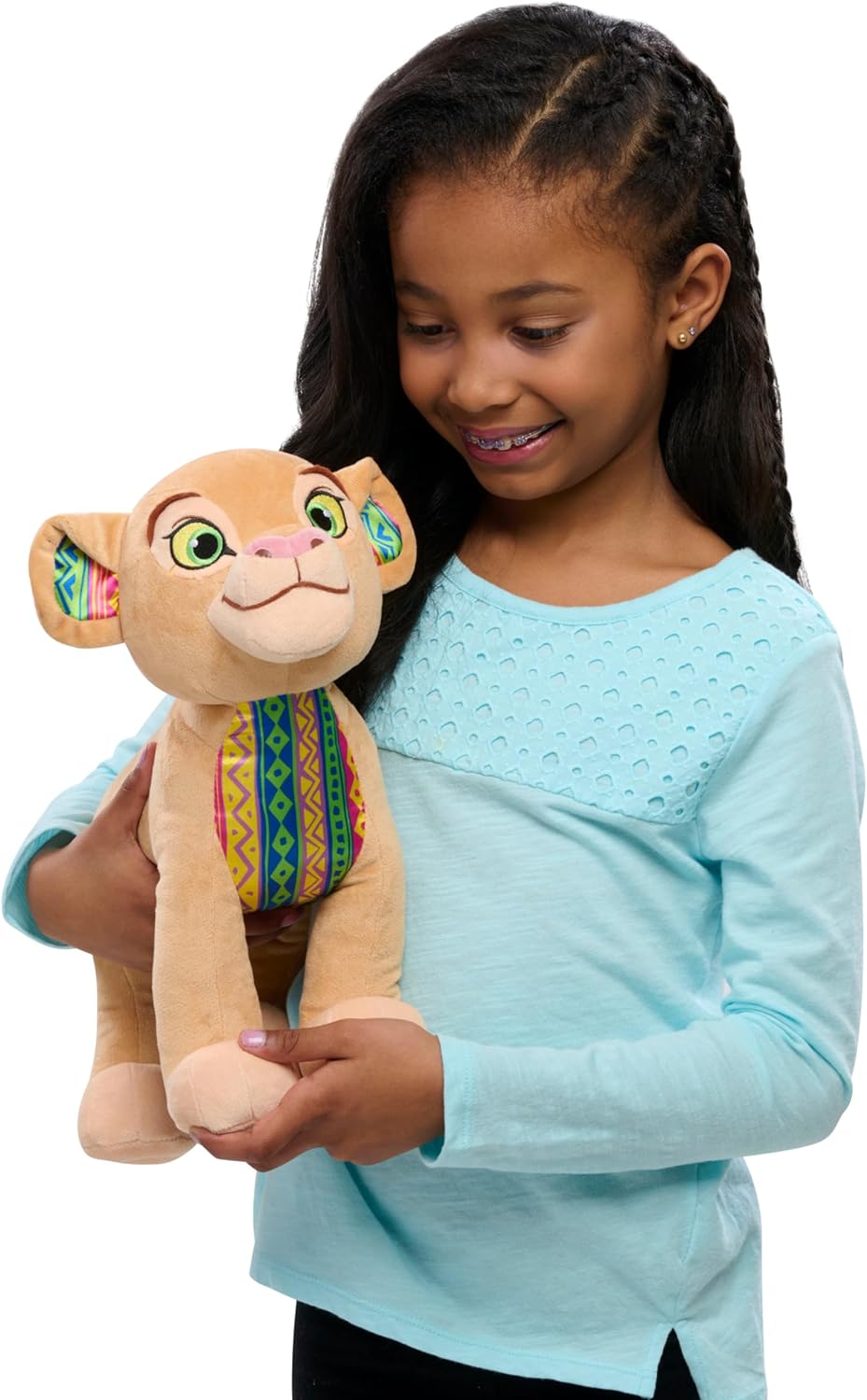 Just Play Disney The Lion King 30th Anniversary Nala Large Plush Stuffed Animal, Lion, Kids Toys for Ages 2 Up-1