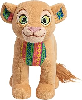 Just Play Disney The Lion King 30th Anniversary Nala Small Plush Stuffed Animal, 8-inch Plushie, Lion, Kids Toys for Ages 2 Up