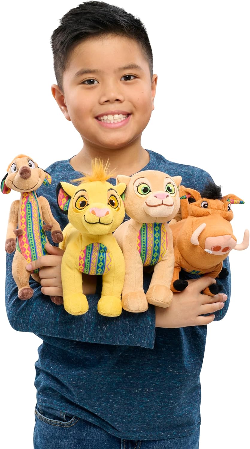 Just Play Disney The Lion King 30th Anniversary Nala Small Plush Stuffed Animal, 8-inch Plushie, Lion, Kids Toys for Ages 2 Up-1