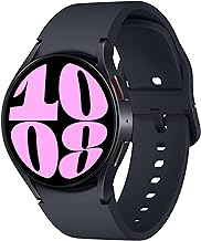 SAMSUNG Galaxy Watch 6 40mm Bluetooth Smartwatch, Fitness Tracker, Personalized HR Zones, Advanced Sleep Coaching, Heart Monitor, BIA Sensor, Health Wellness Insights, Big Screen, US Version, Graphite