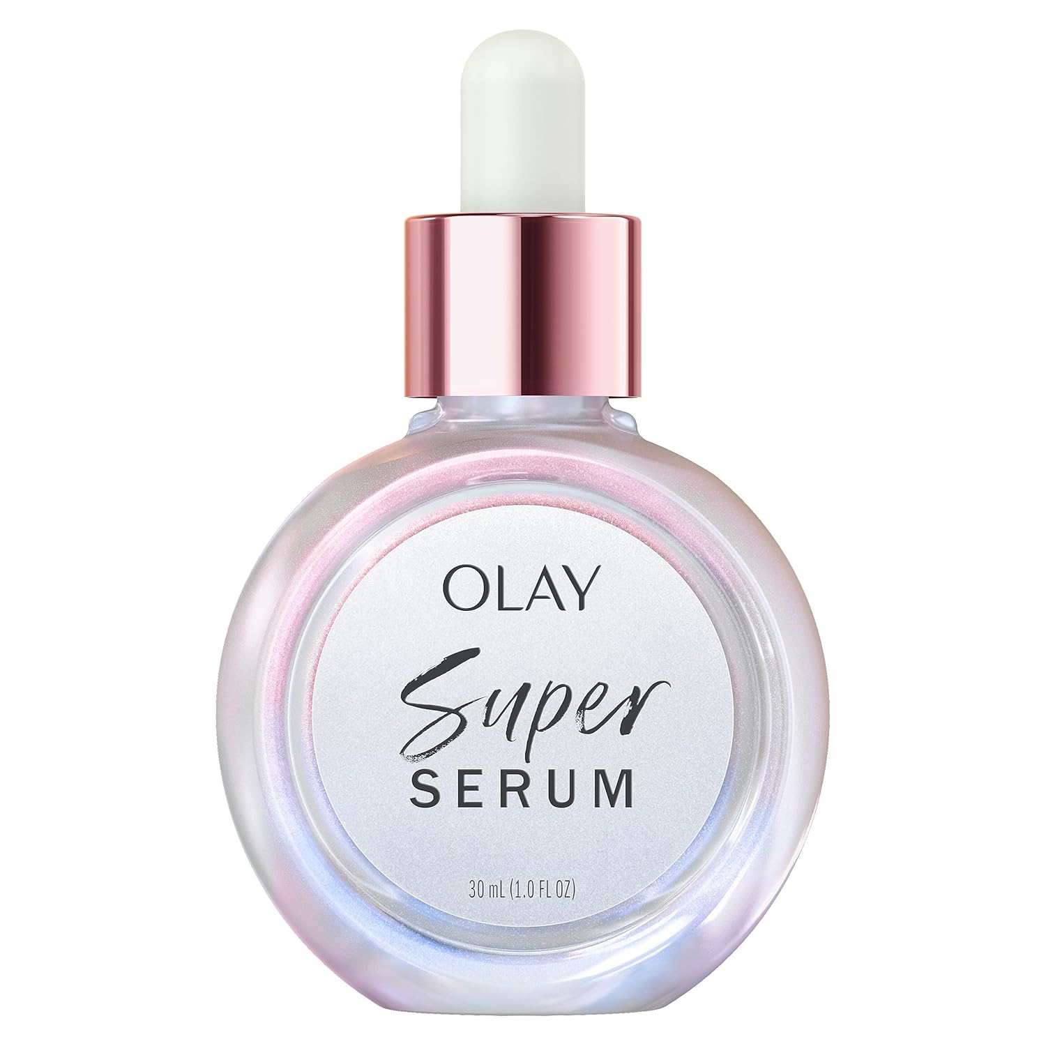 Olay Super Serum 1.0 oz with Niacinamide, Vitamin C, Collagen Peptide, AHA, and Vitamin E-0