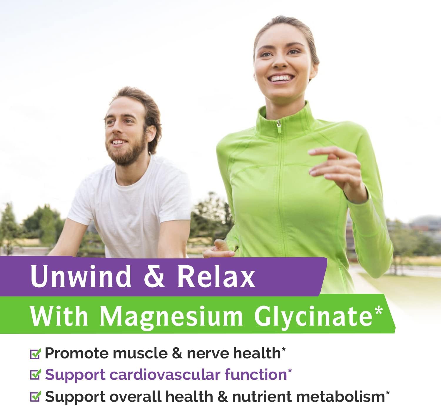 Innate Vitality Magnesium Glycinate 500mg | 70mg Elemental Magnesium Supplement- High Absorption, Non Buffered, Non-GMO & No Gluten - Nerve, Muscle, Bone & Heart Health - 120 Vegan Capsules Magnesio-3