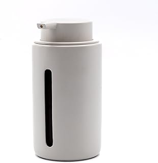 Soap or Lotion Dispenser with Display Window (Light Gray)