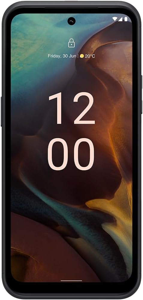 Nokia XR21 5G | Android 12 | Unlocked Rugged Smartphone | Dual SIM | US Version | 6/128GB | 6.49-Inch Screen | 64MP Dual Camera | Midnight Black-1