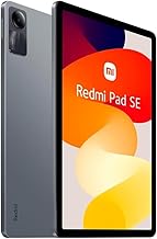 Xiaomi Redmi Pad SE Only WiFi 11" Octa Core 4 Speakers Global ROM Dolby Atmos 8000mAh Bluetooth 5.3 8MP + (33w Dual USB Fast Car Charger Bundle) (Graphite Gray Global, 256GB + 8GB)