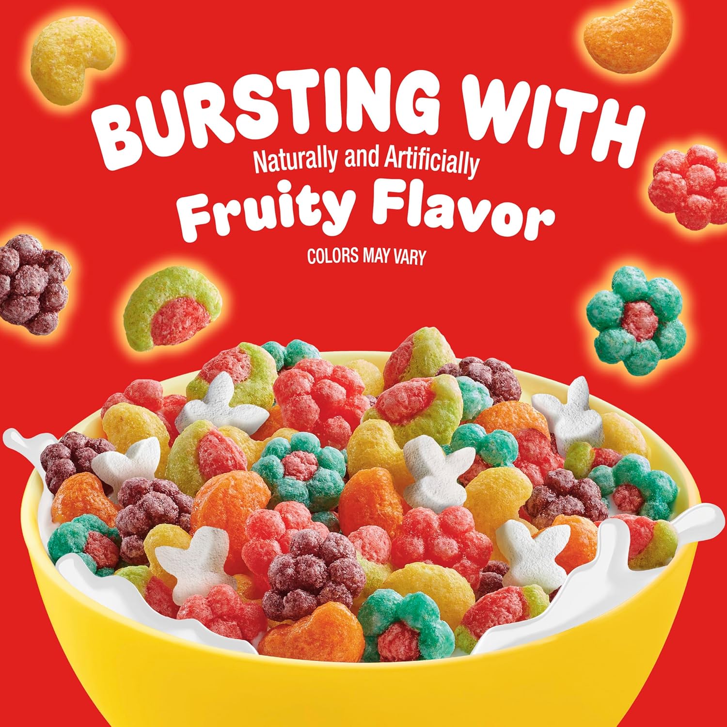 Trix Fruity Breakfast Cereal With Marshmallows, Made With Whole Grain, 9.9 oz-1