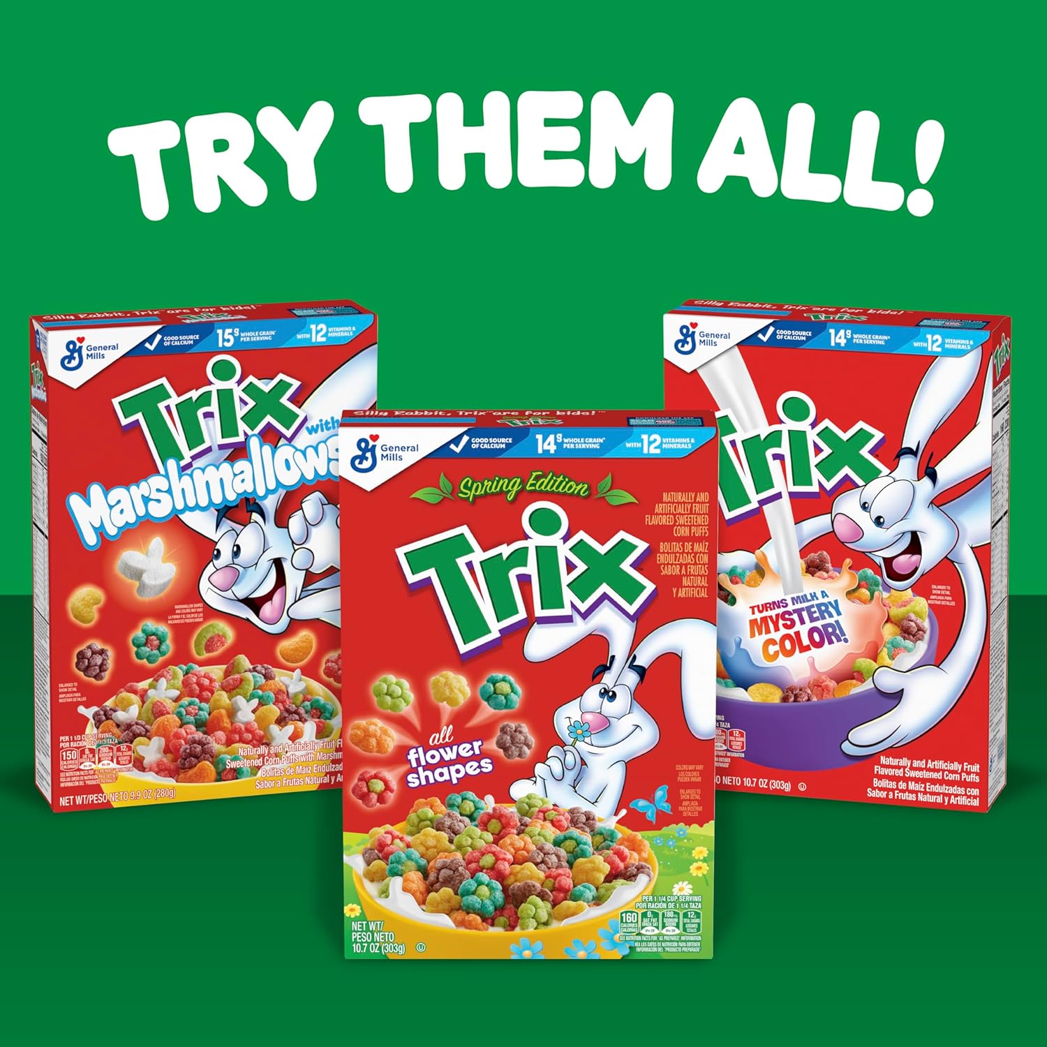 Trix Fruity Breakfast Cereal With Marshmallows, Made With Whole Grain, 9.9 oz-7