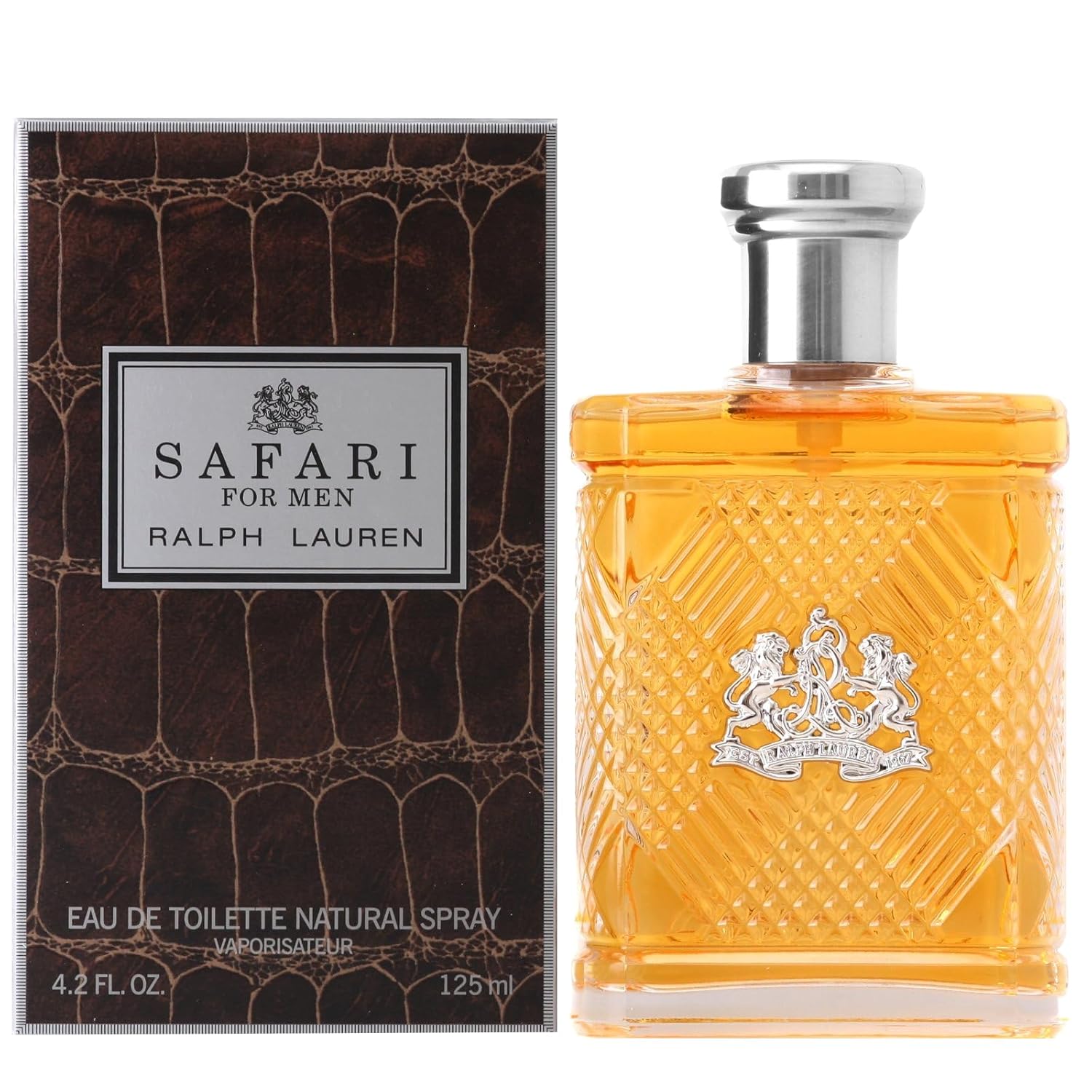 Ralph Lauren - Safari - Eau de Toilette - Men's Cologne - Woody & Fresh - With Eucalyptus, Lavender, and Vetiver - Medium Intensity - 4.2 Fl Oz-1