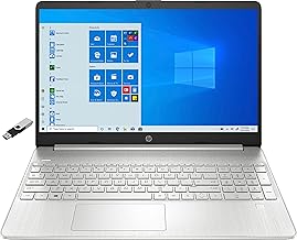 HP Laptop | 15-DY200 | 15.6" 1920 x 1080 LED-Backlit | Intel Core i5-1135G7 4-Core | 8GB DDR4 | 256GB SSD | Windows 11 Home | Wi-Fi 5 - Bluetooth 4.2-720p HD Camera - Natural Silver