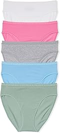 Victoria's Secret Women's Cotton Brief Underwear, Full Coverage Panties for Women, Multi Pack (XS-XXL)