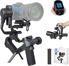 FeiyuTech SCORP 2 Gimbal Stabilizer for DSLR and Mirrorless Camera, Integrated Al Tracking Sensor, 3-Axis Camera Stabilizer for Sony Canon Panasonic Nikon, 2.5kg Payload Touch Screen Vertical Shooting