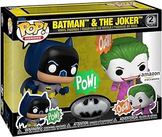 Funko Pop! Heroes: Batman's 85th Anniversary - Batman and The Joker, 2-Pack