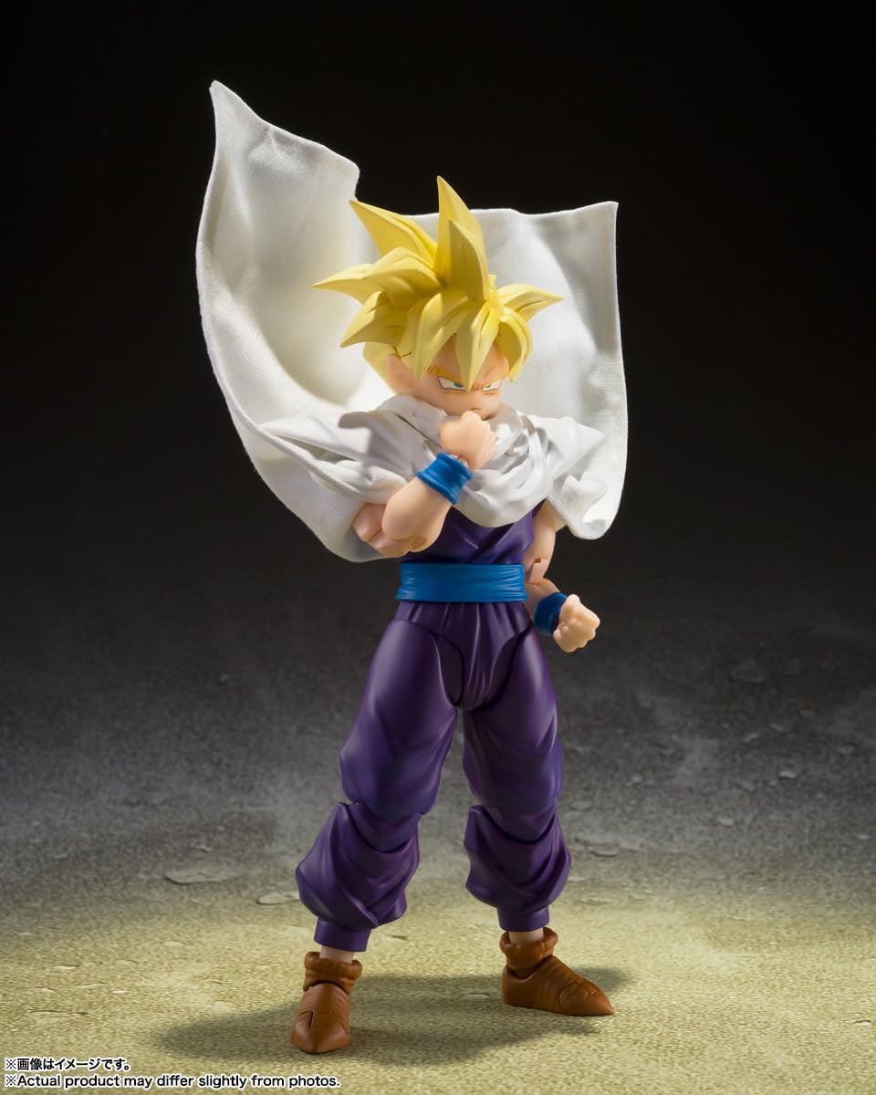 TAMASHII NATIONS - Dragon Ball Z - Super Saiyan Son Gohan - The Warrior who Surpassed Goku -, Bandai Spirits S.H.Figuarts Action Figure-2