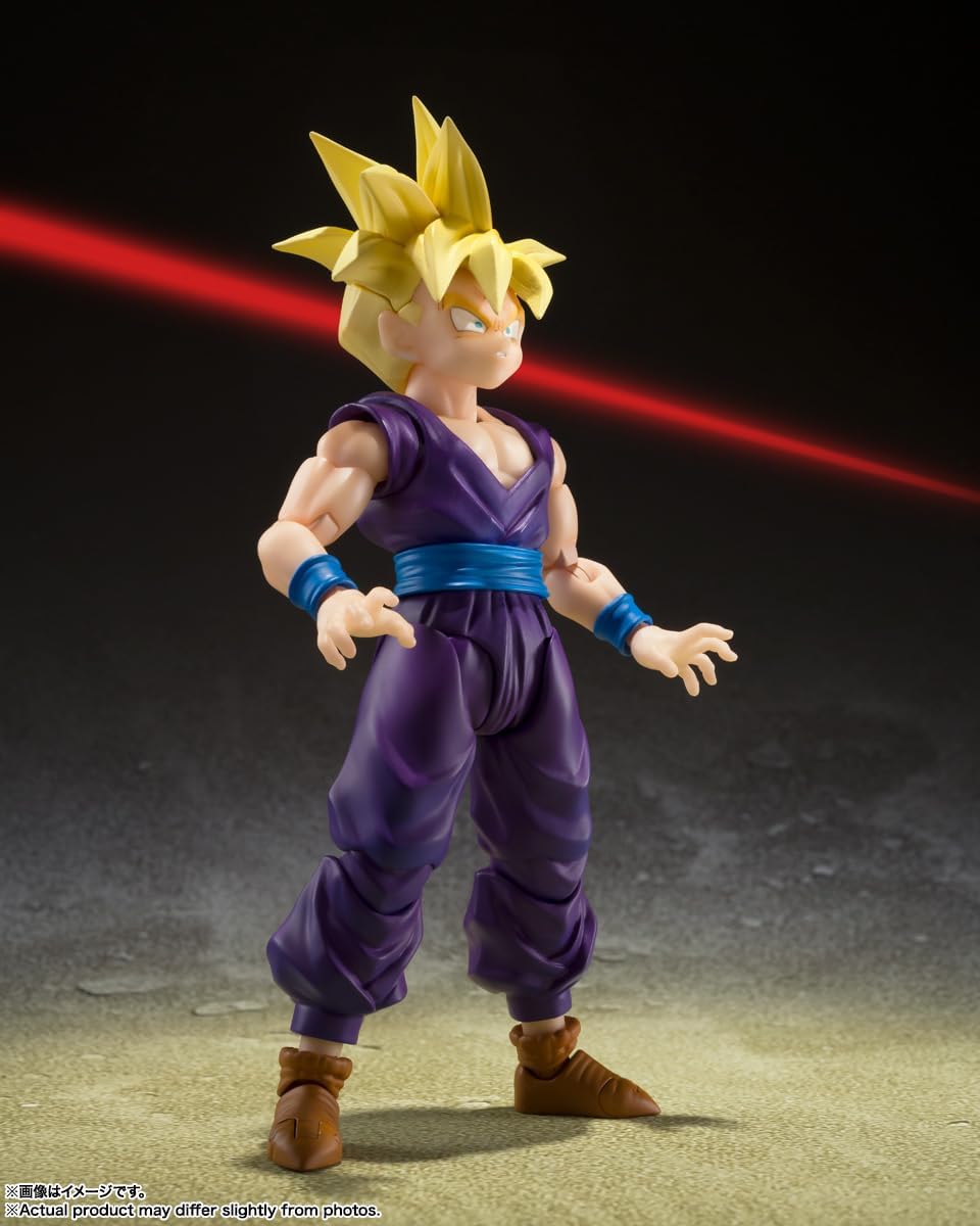 TAMASHII NATIONS - Dragon Ball Z - Super Saiyan Son Gohan - The Warrior who Surpassed Goku -, Bandai Spirits S.H.Figuarts Action Figure-3