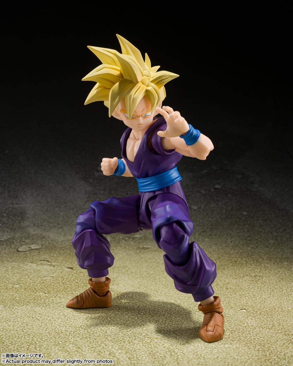 TAMASHII NATIONS - Dragon Ball Z - Super Saiyan Son Gohan - The Warrior who Surpassed Goku -, Bandai Spirits S.H.Figuarts Action Figure-6