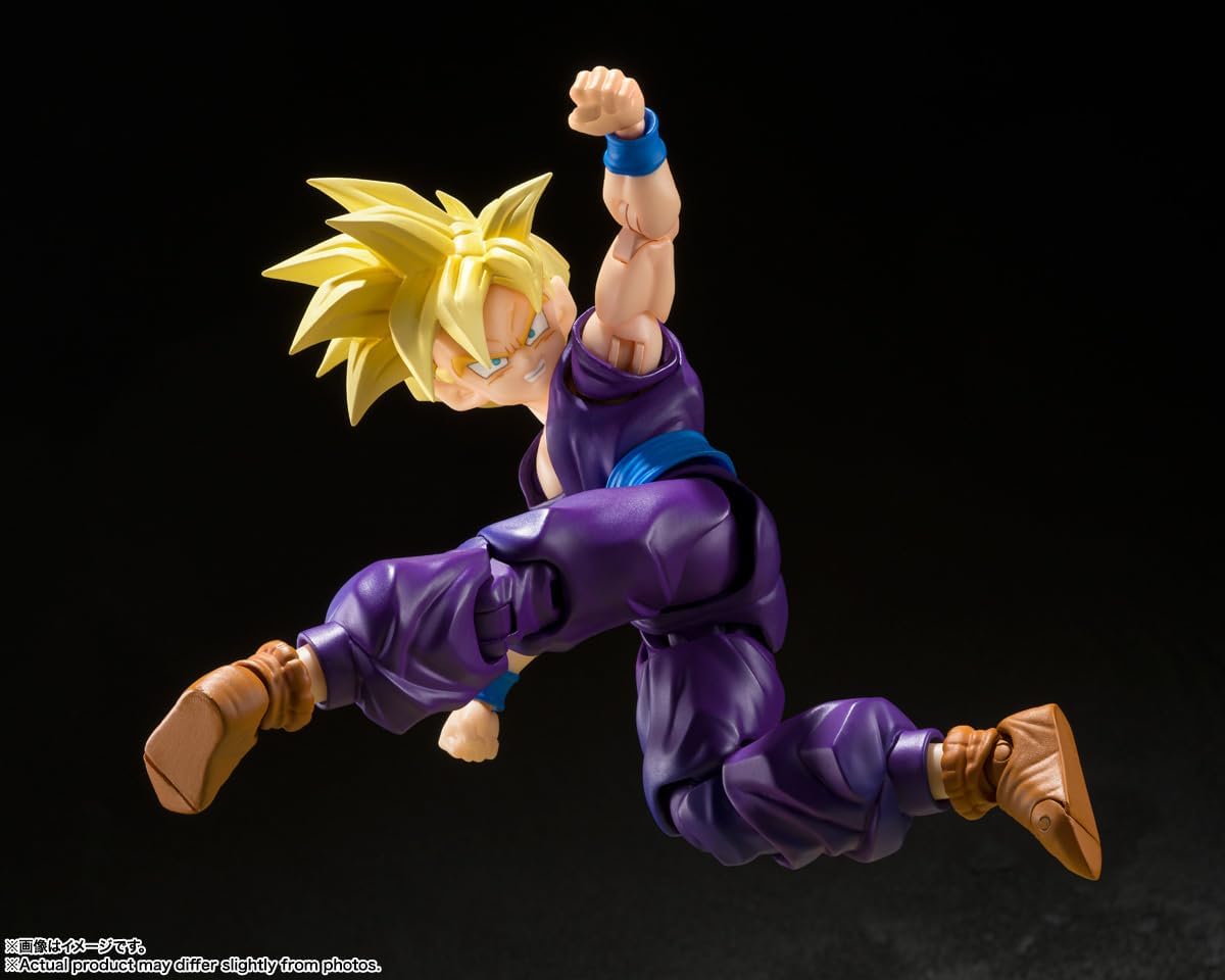 TAMASHII NATIONS - Dragon Ball Z - Super Saiyan Son Gohan - The Warrior who Surpassed Goku -, Bandai Spirits S.H.Figuarts Action Figure-8